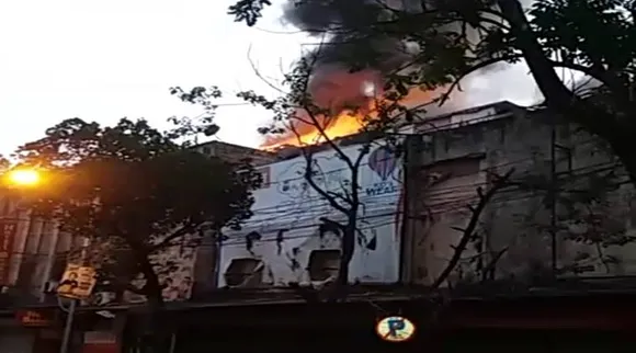 Fire at Lenin Sarani, Kolkata