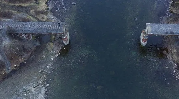 russian bridge stolen