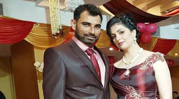 mohammed shami with hasin