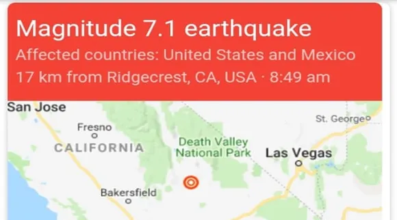 california earthquake