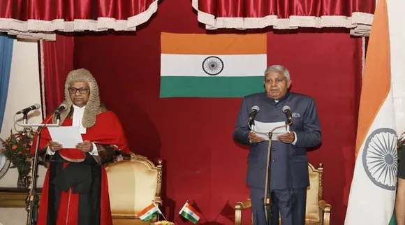 new governor taking oath