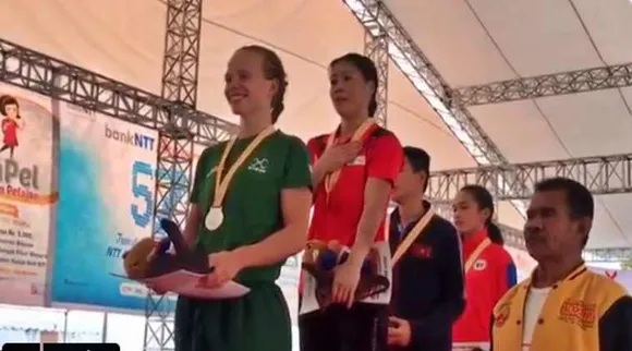 Mary Kom wins gold medal
