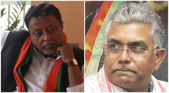 mukul roy, dilip ghosh, মুকুল রায়, দিলীপ ঘোষ