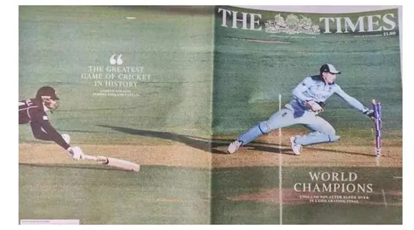 The Way England and New Zealand reported the World Cup final;
