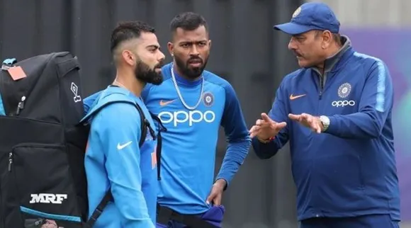 ravi shastri with virat kohli