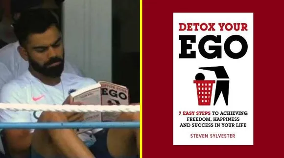 Virat Kohli does a Mithali Raj, spotted reading 'Detox Your Ego' book in dressing room