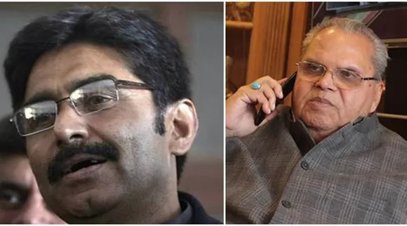 JAVED MIANDAD AND SATYAPAL MALIK