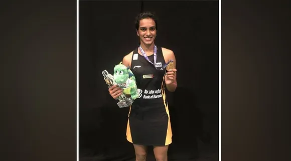 PV Sindhu can’t hold back her tears when she heard the National anthem playing