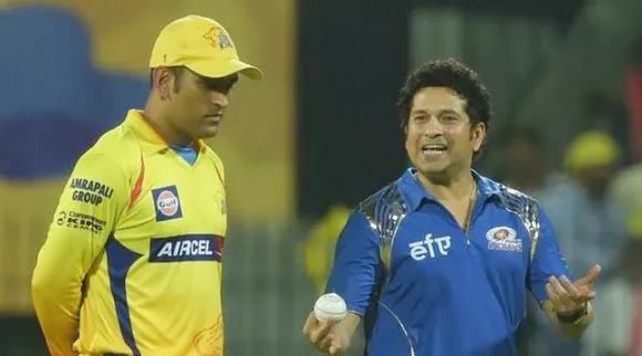 SACHIN AND DHONI