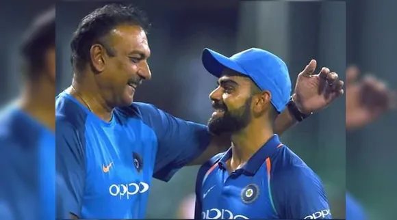 VIRAT KOHLI AND RAVI SHASTRI