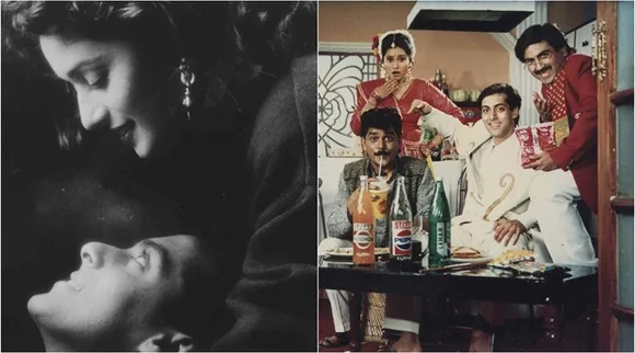 Film star Madhuri Dixit and Salman Khan in film HUM AAPKE HAIN KAUN. Express archive photo *** Local Caption *** Film star Madhuri Dixit and Salman Khan in film HUM AAPKE HAIN KAUN. Express archive photo