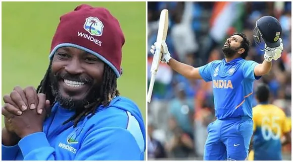 rohit sharma and chris gayle