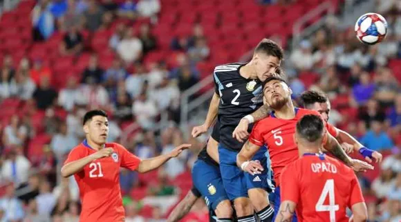 Without Lionel Messi Argentina draws against Chile