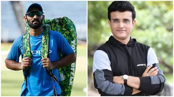 dinesh karthik and sourav ganguly