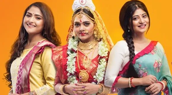 Neha Amandeep Sandipta Sen Aindrila Sharma in 3 new Sun Bangla Bengali serials