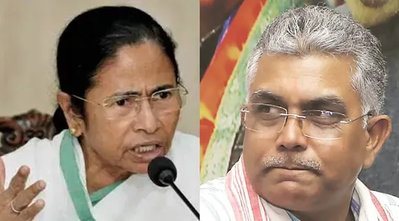dilip ghosh, mamata banerjee, দিলীপ ঘোষ, মমতা বন্দ্যোপাধ্যায়