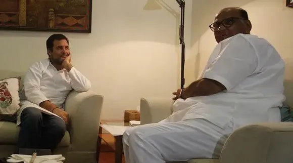 rahul Gandhi Sharad Pawar