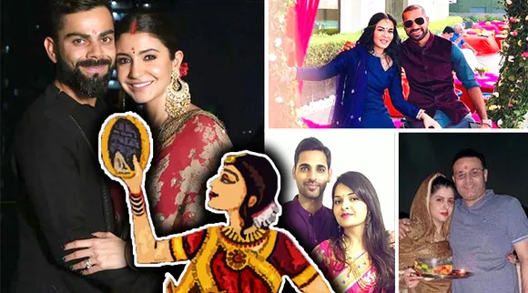 Karwa Chauth by cricketers