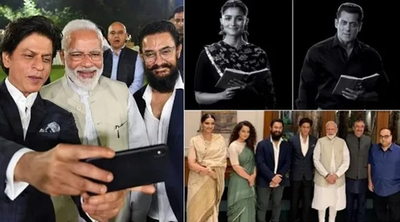 PM Narendra Modi unveils special Bollywood tribute to Mahatma Gandhi featuring Salman Aamir Shah Rukh