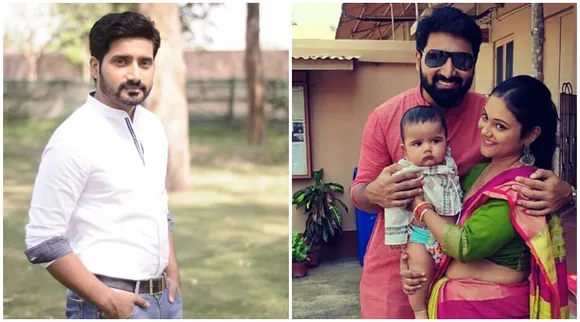 Star Jalsha Ke Apon Ke Por actor Biswajit Ghosh son first rice at Ramakrishna Mission