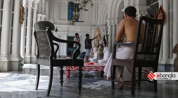 দুর্গাপুজা, Durga puja, বাঙ্গালির দুর্গাপূজা, Bengali Durga puja, কলকাতা, Kolkata, পাথুরিয়াঘাটার দুর্গাপুজা, pathuriaghata ghosh bari durga puja, পাথুরিয়াঘাটা ঘোষবাড়ি, North Kolkata, মধ্য কলকাতা, Kolkata's puja, pathuriaghata, বনেদি বাড়ি, Bonedi bari, বনেদি বাড়ি দুর্গা পুজা, Gandhi, গান্ধী, Ramkrishna, রামকৃষ্ণ