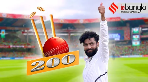 Ravindra Jadeja fastest left-armer to enter 200-wicket club in Test cricket