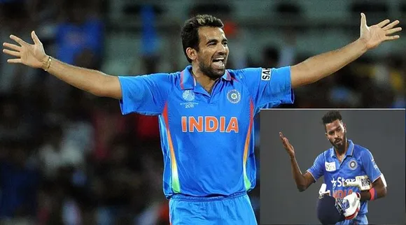 zaheer khan and Hardik Pandya