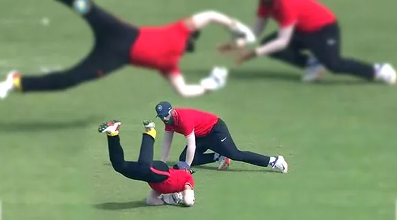 Dinesh Karthik's One-Handed stunner in Deodhar Trophy Final