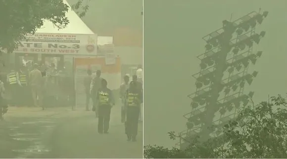 India vs Bangladesh smog