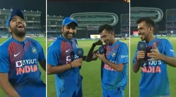 Rohit Sharma Yuzvendra Chahal
