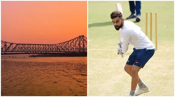 Virat Kohli and Howrah bridge