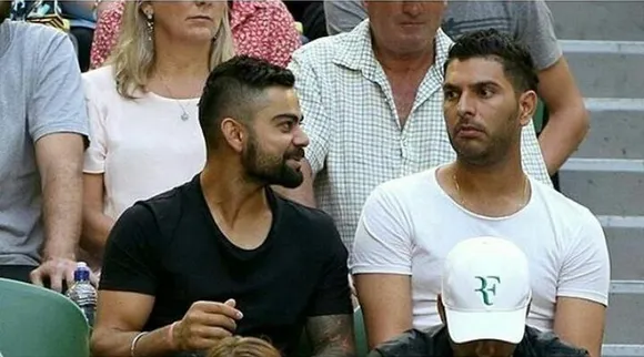 Virat Kohli and Yuvraj Singh