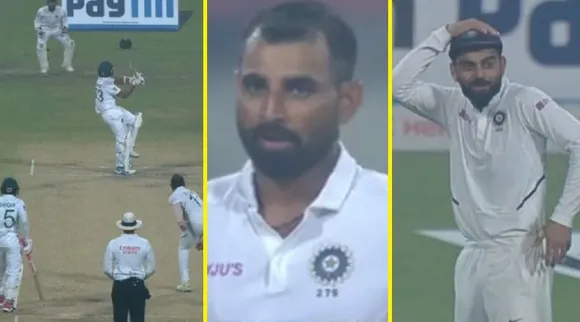 Mehidy Hasan's bizarre six leaves Virat Kohli stunned