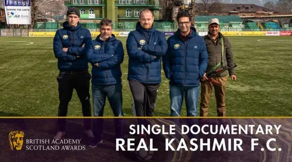 Real Kashmir bags ‘BAFTA Scotland’ Awards 2019