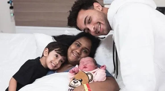 First pics of Salman Khan niece Ayat with Arpita Aayush and Ahil