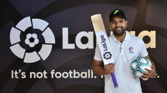 La Liga appoints Rohit Sharma as Brand Ambassador in India