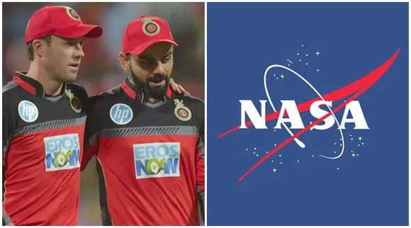 Virat Kohli AB devilliers and Nasa