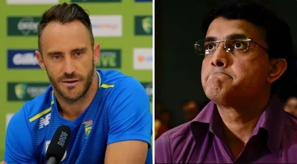 Du Plessis criticises Sourav Ganguly’s idea of Super Series