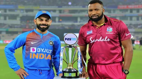 India vs West Indies 1st T20I LIVE score