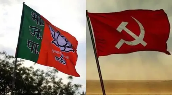 bjp cpim alliance, বিজেপি সিপিএম জোট, বিজেপি সিপিএম জোটের খবর, bjp, বিজেপি, cpim, সিপিআইএম, bjp cpm, Tripura’s Srinathpur gram panchayat, ত্রিপুরার খবর, শ্রীনাথপুর গ্রাম পঞ্চায়েত, tripura news, ত্রিপুরায় সিপিএম বিজেপি জোট