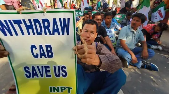 tripura cab protest