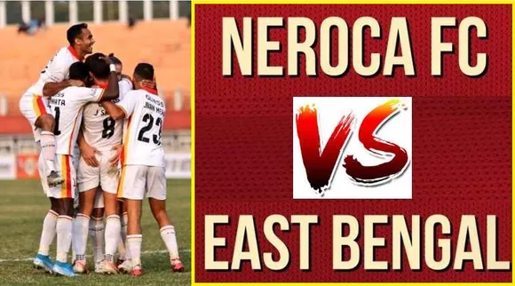 East Bengal FC thrashes Neroca FC by 4-1 in I-League