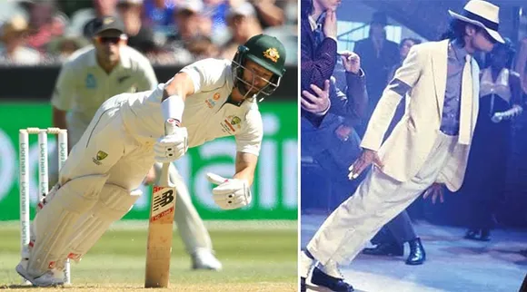 Matthew Wade just literally did a 'Michael Jackson move