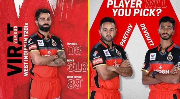 Parthiv Patel Posts Brilliant Reply After RCB Asks Fans To Choose One Between Him And Devdutt Padikka