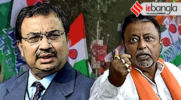 kinal ghosh, mukul roy, কুণাল ঘোষ, মুকুল রায়