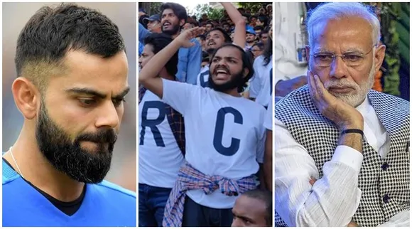 Narendra Modi Virat Kohli
