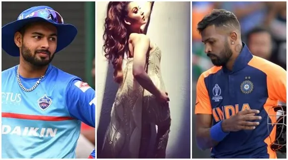 Rishabh Pant, Hardik Pandya and Urvashi Rautela