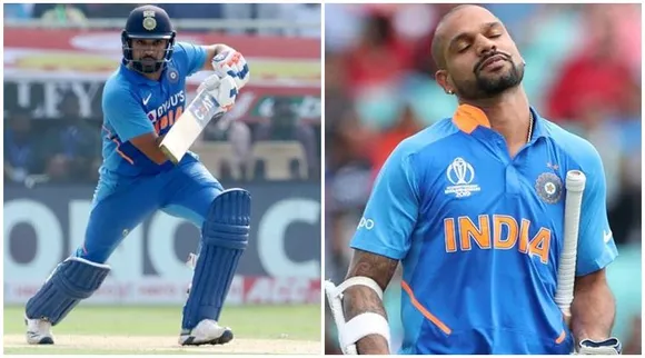 Rohit Sharma and Shikhar Dhawan