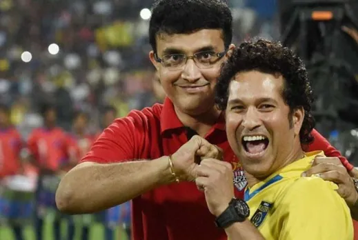 Sachin Tendulkar and Sourav Ganguly