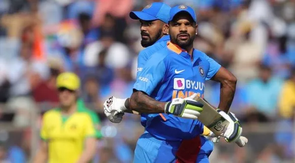 Shikhar Dhawan and KL Rahul